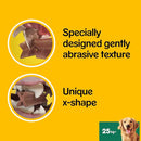 Pedigree Dog Treat for Large Dogs, Dentastix Daily Dental Chews, 28 Sticks