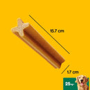 Pedigree Dog Treat for Large Dogs, Dentastix Daily Dental Chews, 28 Sticks