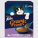 FELIX Gravy Time Chicken and Salmon Wet Cat Food
